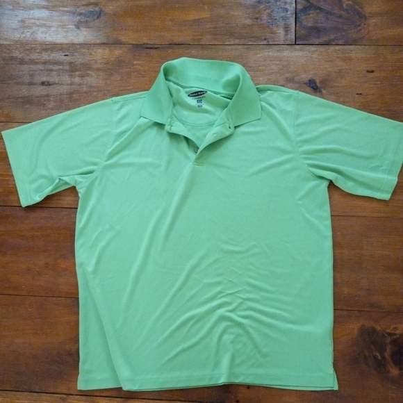 Pebble Beach Polo Shirt Men’s 2XL Green Short Sleeve Performance Golf - Picture 1 of 4